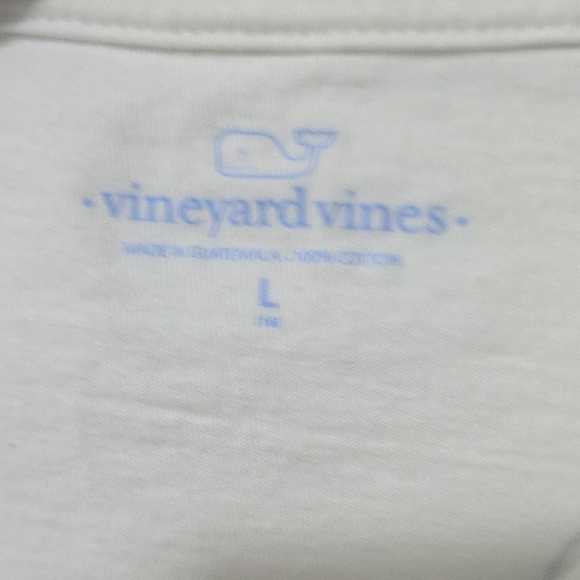Vineyard Vines North Pole White Long Sleeve Tee - Picture 4 of 7